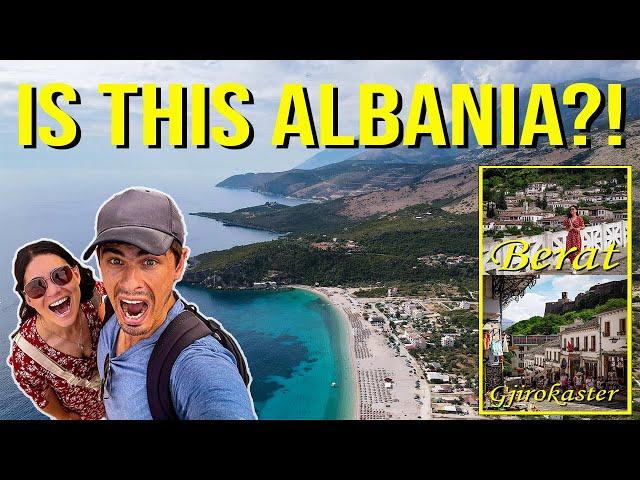 BEST Places to Visit in SOUTH ALBANIA | Berat, Gjirokaster and the ALBANIAN Riviera (Himare)