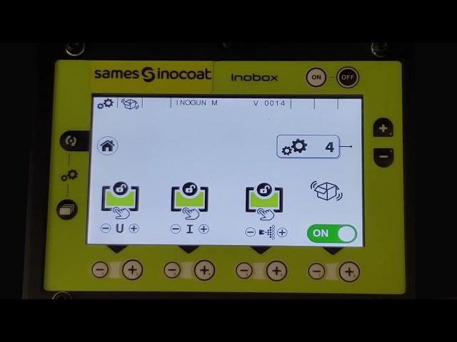 Sames Inocoat Training - Advanced Operator Screens for the Sames Inocart VT