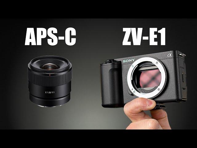 Sony Zv-E1 with the Sony 11mm 1.8 and Sony 20mm 1.8 - APS-C vs Full frame lens
