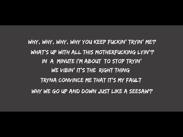 DDG - WHY ARGUMENTS(Lyrics)