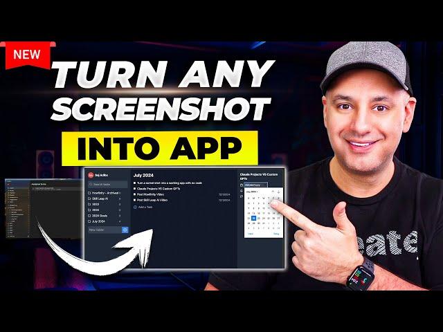 Turn a Screenshot Into a Working App with Claude - No Code Required!