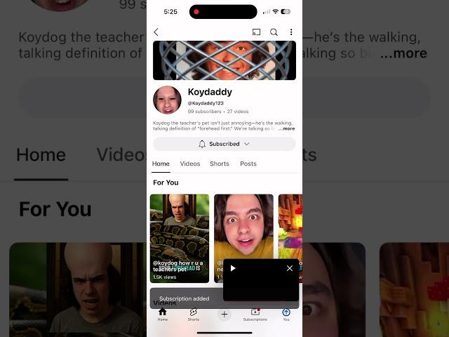 https://youtube.com/@koydaddy123?si=JF4A0nO9SU4E5c2U