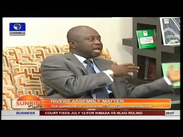 What Was Amaechi Trying To Achieve By Visiting Rivers State Assembly?