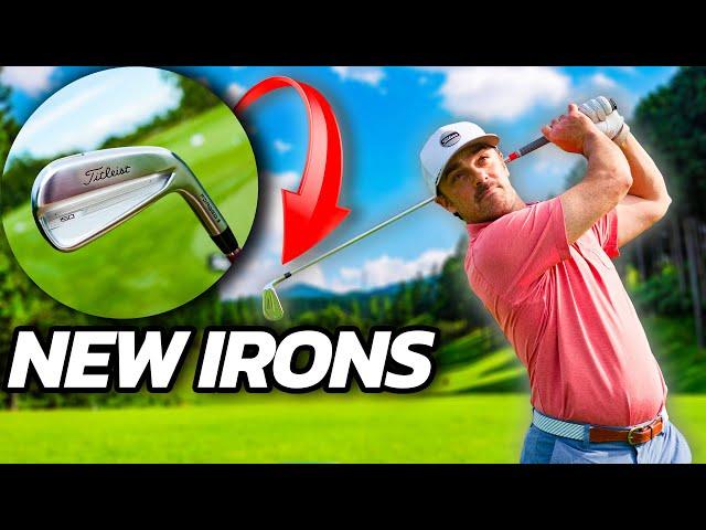 We Tested the New 2023 Titleist T-Series Irons! | Full Fitting