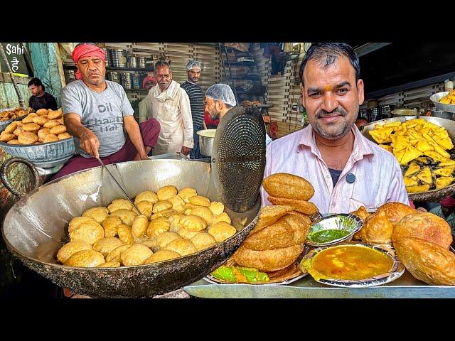 Rs 20/- Delhi ka Most Affordable All Rounder Nashta | Street Food India