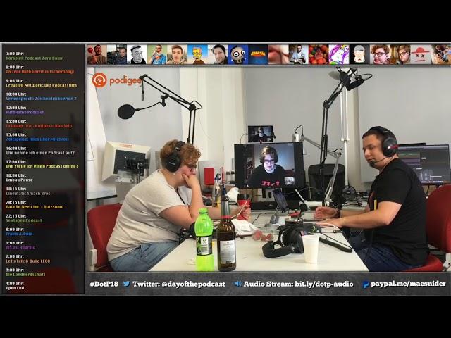 Day of the Podcast 2018 Videostream Teil 2