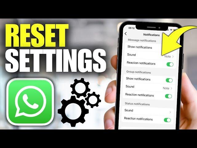 How To Reset WhatsApp Notification Settings on iPhone