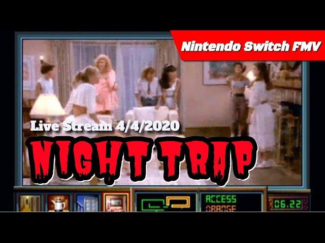 OLESCHOOL Gamers - Live Stream: Night Trap 4/4/2020