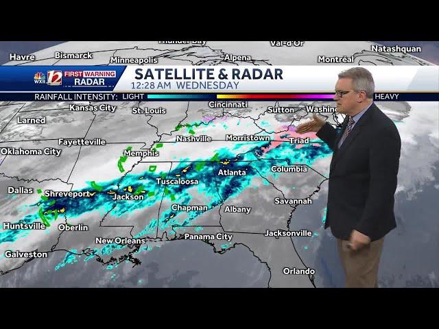 WATCH: Freezing rain brings mountain ice, power outages