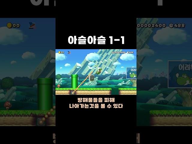 Wonderful 1-1 Acorn Auto Level #Chirisu #SMM2