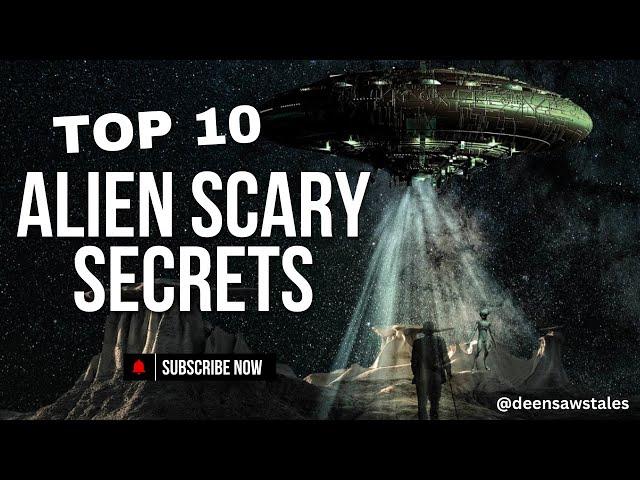 Alien secret | Top secrets | UFO | Scary | Unsolved Mysteries | Aliens | Top10 Facts | Area51 | News