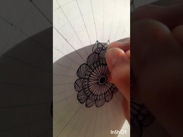 mandala art and subscribe for part 2     #Sakshi Garg art