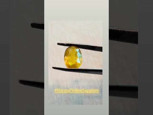 #Natural #Yellow #Sapphire #Thailand #Bangkok #Original #Gem #Stone #New #Goodvibes