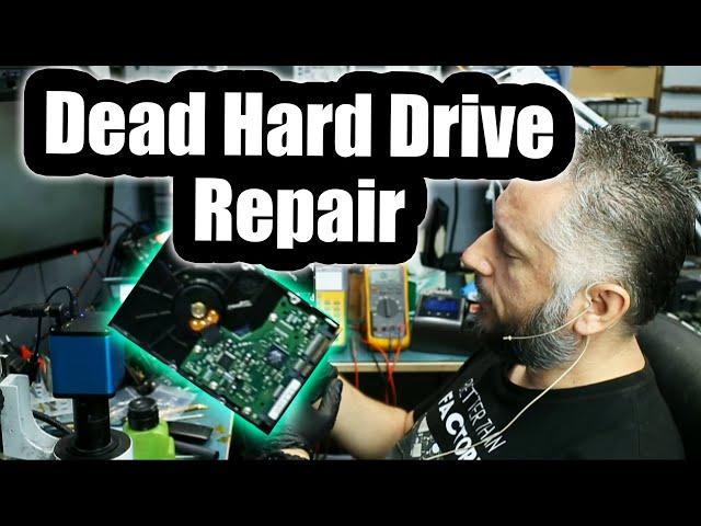 1TB Hard Drive Not spinning - Repair and Data Recovery in 6 minutes