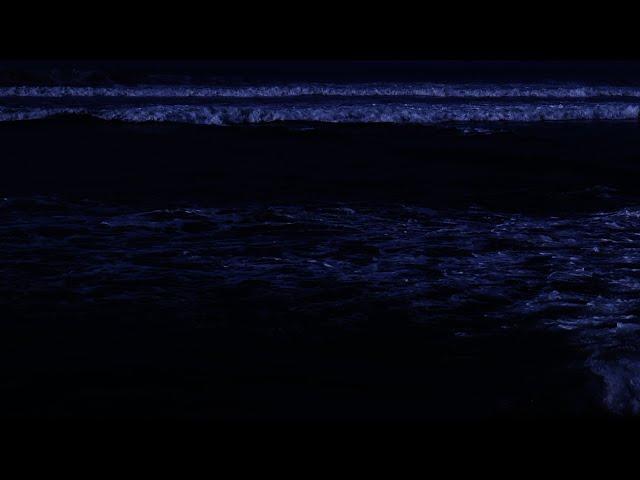 Dark Screen Ocean Sounds - Sleep Faster with Gentle Wave Noise - 12  Hours