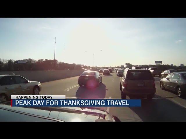 Drivers face record-breaking Thanksgiving traffic, the best and worst times to travel