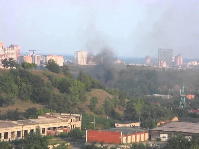 10 августа. Донецк. Район завода "Топаз"