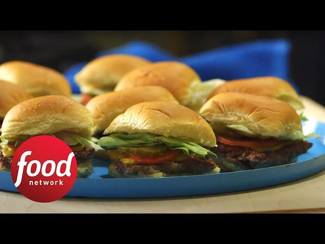 The Genius Way to Make Sliders for a Crowd | Food Network