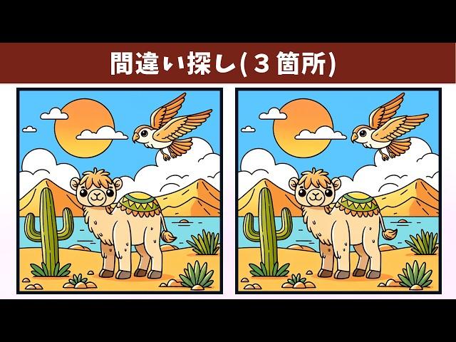 Spot the 3 Differences | Illustration Version #1767