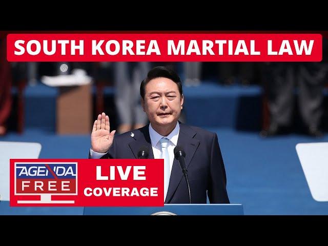 South Korea Declares Martial Law - LIVE Breaking News Coverage