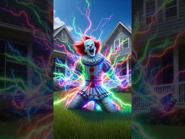 Pennywise Ne Doremon Ki Power Nikal Liya  #shorts #superhero #spiderman #pikachu