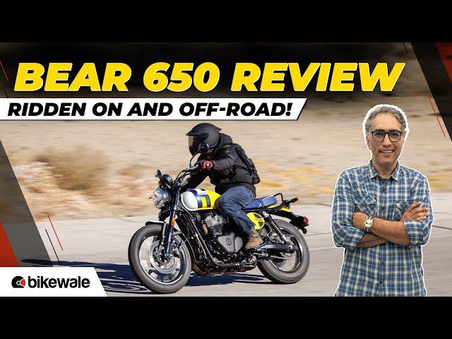 Royal Enfield Bear 650 Review | Is it Better Than Interceptor 650? | BikeWale