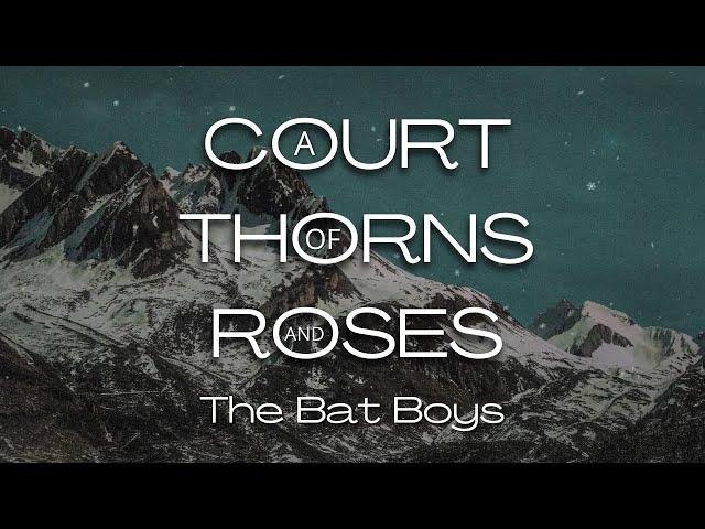 ACOTAR The Bat Boys Music & ASMR Ambience - Rhysand, Cassian, Azriel - 1 Hour Ambience