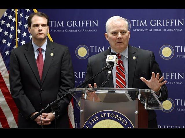 Arkansas Attorney General Tim Griffin announces lawsuit against ATF, Biden administration