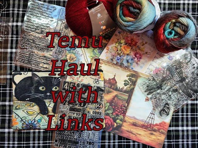 Temu Haul with Links Below