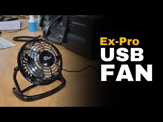 Keeping Cool with the Ex-Pro USB Fan