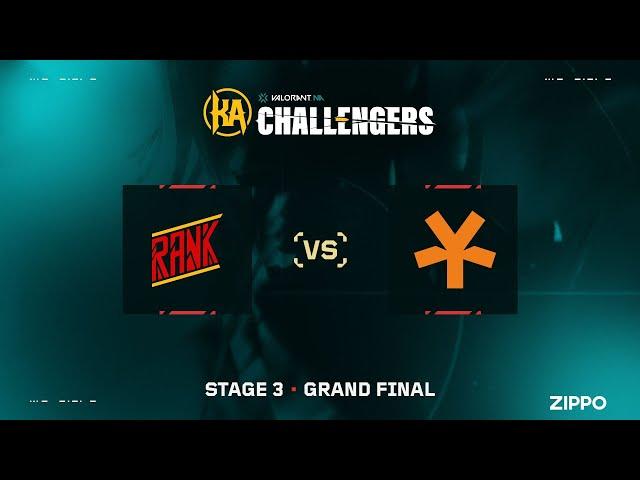 RANK vs YFP - Challengers NA - Stage 3 - Grand Final - Map 1