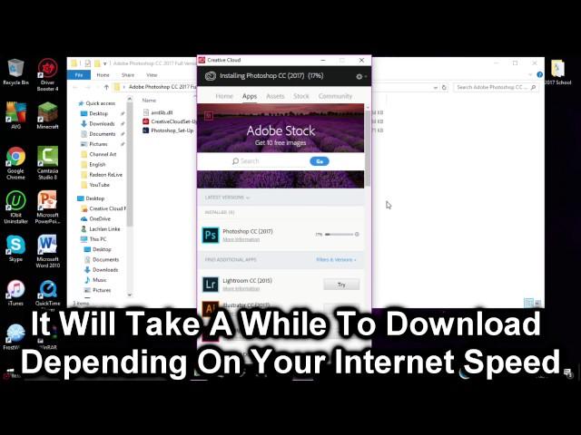 How To Get Photoshop For FREE!   Photoshop CC 2017!