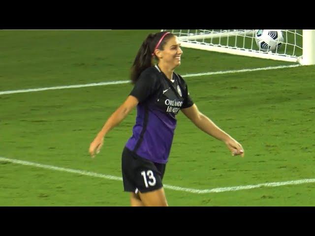 Alex Morgan vs Racing Louisville FC ●Goal & Every Touch● 11.09.2021