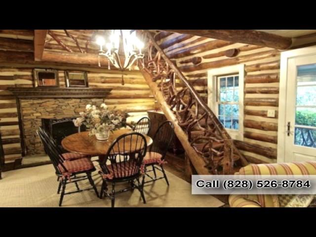 Joe Webb Log Cabin - Highlands NC Real Estate - Pat Allen Realty Group