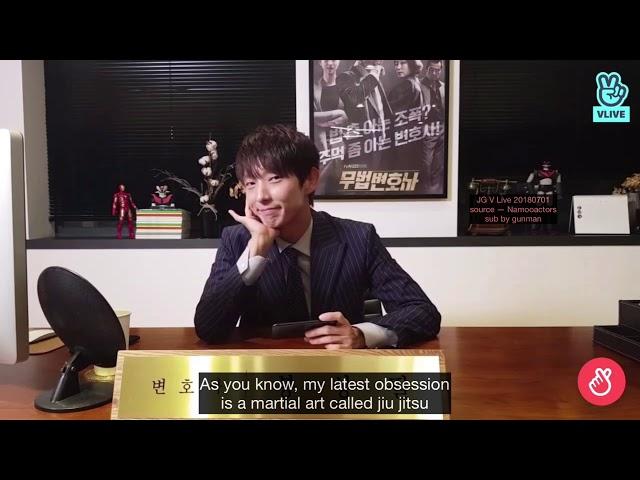 Lee Joon Gi’s V Live (ENG) 20180701 part 3 - after finale of Lawless Lawyer