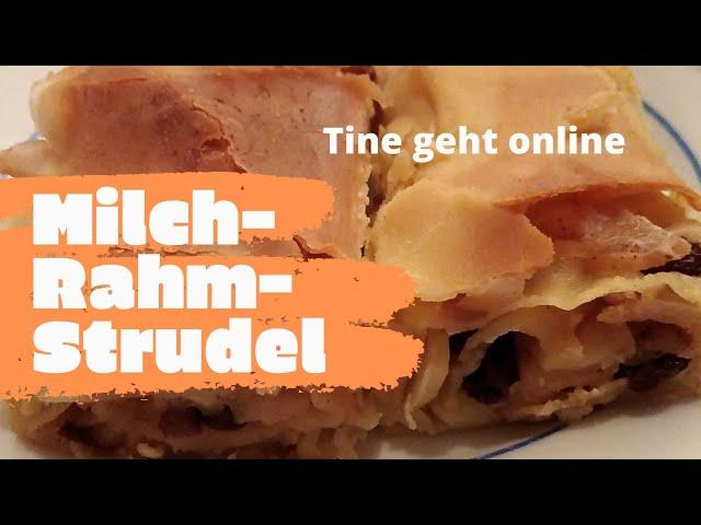 Milchrahmstrudel - Apfelstrudel