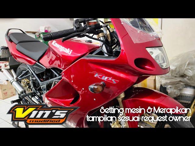 Setting Mesin & Merapikan Tampilan Ninja RR Old | Vins Modified #vinsmodified #restorasi #ninjarr