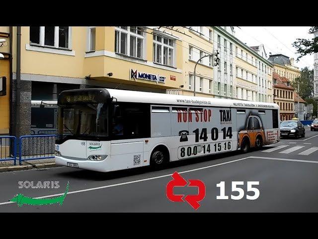 MHD České Budějovice - dunící Solaris #155