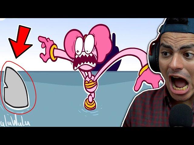 MOMMY LONG LEGS GETS ATTACKED BY A SHARK ?! - Best Poppy Playtime Chapter 2 Animations
