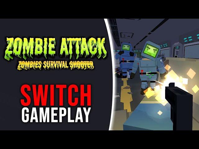 Zombie Attack: Zombies Survival Shooter - Nintendo Switch Gameplay