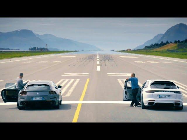 The LATE BRAKING Challenge: Ferrari vs Porsche | Top Gear: Series 26