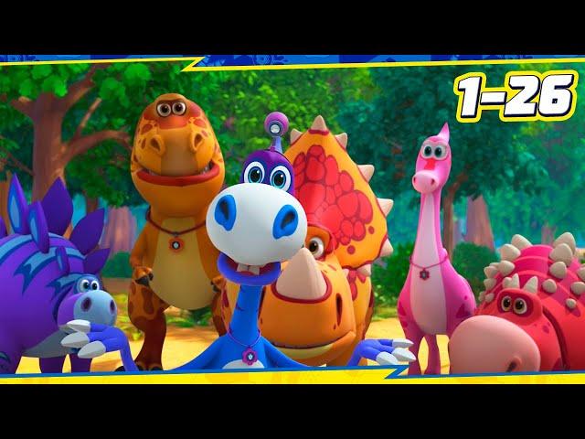  TURBOZAURS - ALL EPISODES OF THE FIRST SEASON | Family Kids Cartoon | Dinosaurs Cartoon for Kid