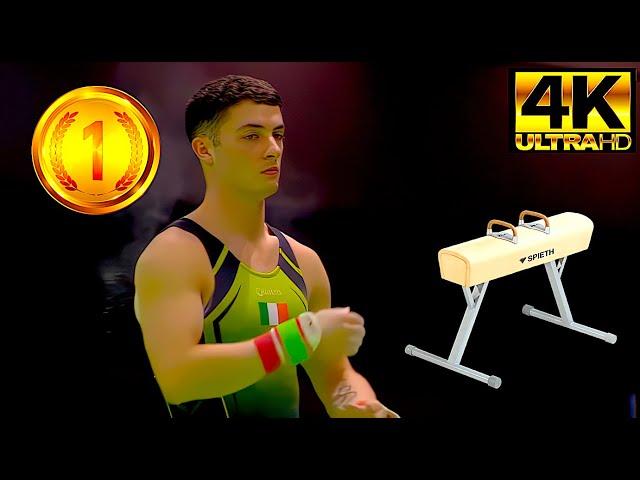 Rhys MCCLENAGHANPommel Horse Event Final 2024 European Championships *15.300* (BBC.4K)