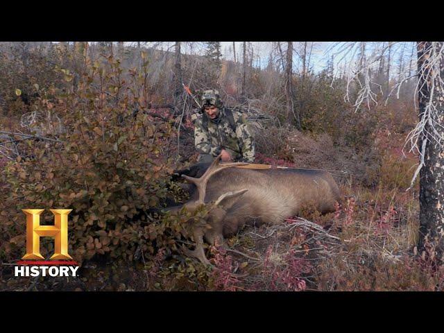 Alone: Breaking Down a Moose (Season 6) | Exclusive | History