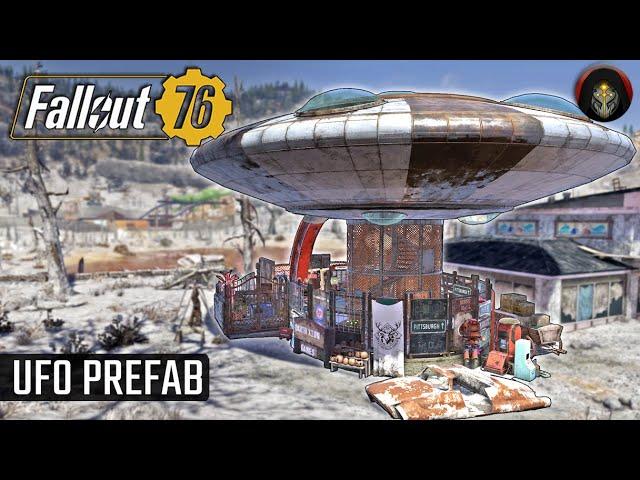 FALLOUT 76 | "Earthlight Lounge" UFO Prefab.