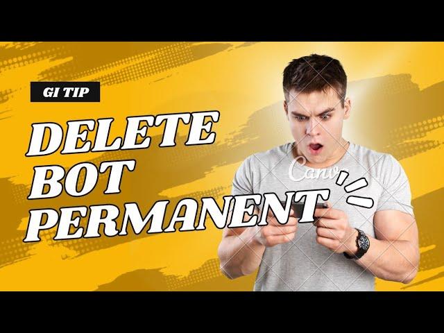 How to Stop Telegram Bot Delete Telegram Bot (2024 Edition)