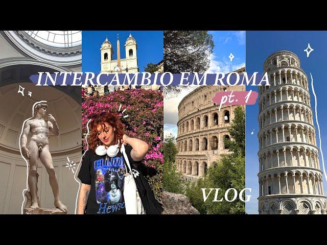 UM MÊS NA ITÁLIA COMIGO!  Intercâmbio em Roma, sozinha por Florença & perrengues chiques pt. 1