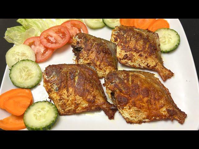 Crispy Pomfret Fish Fry | Rupchada Fish Fry Recipe | রূপচাঁদ মাছ ভাজার রেসিপি | Fish Recipe