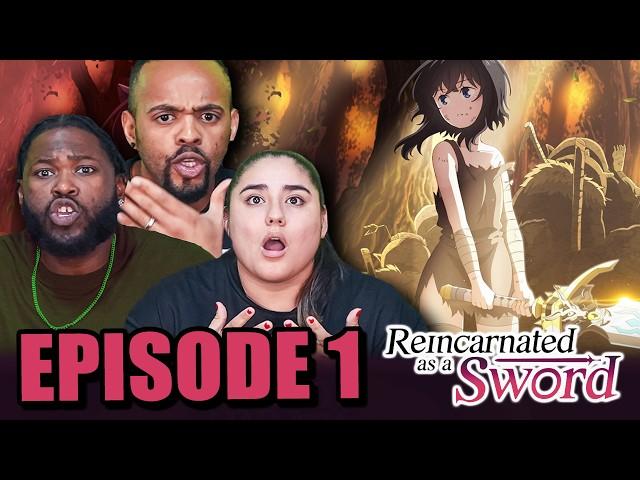 Reincarnated as a Sword Episode 1 First Time Watching l Reaction!