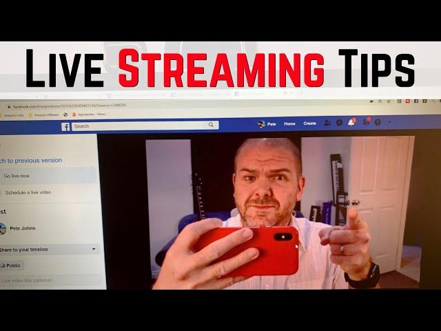 How to LIVE STREAM - tips, tricks and gear